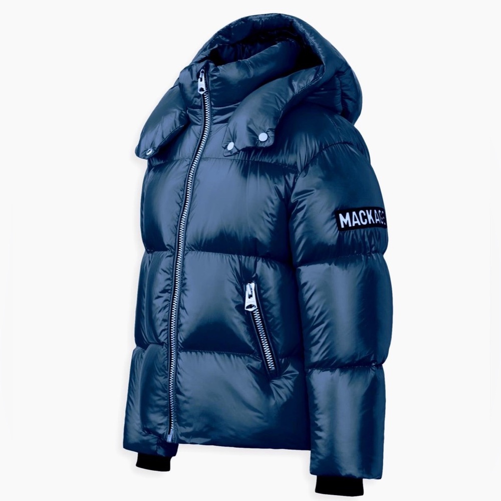 MACKAGE KIDS JESSE NAVY 12 - BRAND NEW KIDS DOWN JACKET (UNISEX)